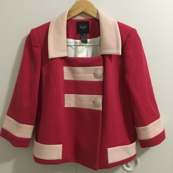 Smythe Jackets & Blazers - Smythe Fuchsia and Baby Pink Blazer